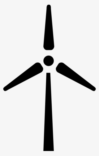 Wind Mill Ecological Generator - Wind Turbine Symbol Png