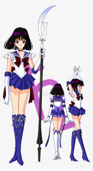 セーラーサターン / 土萠ほたる Sailor Saturn / Hotaru Tomoe With - Sailor Saturn