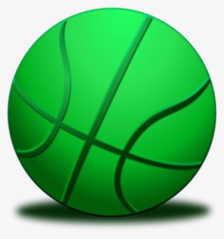 Green Clip Art Images Large Ball - Basketball Small Png