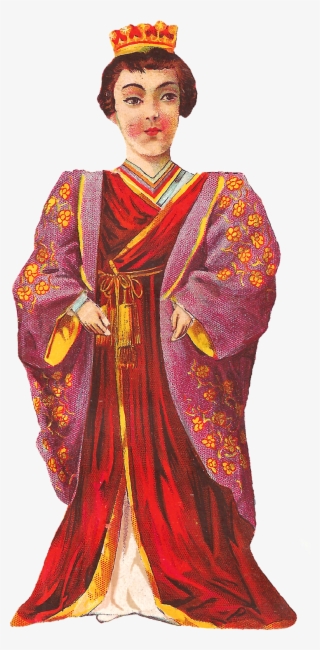 Digital Antique Royal Fashion Downloads - Empress Michiko