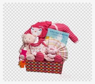 Basket New Baby Gifts Clipart Food Gift Baskets Hamper - Gift Basket