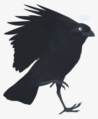 Graphic Freeuse Stock Birb Drawing Crow - March 23