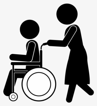 Clip Art Free Library Nursing Care Helper Old Man Home - Nursing Home Clipart