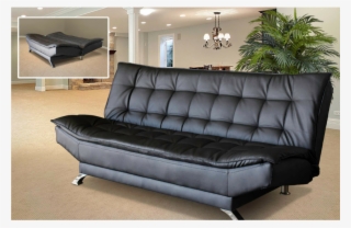 Bend Sleeper Couch - Areca With Decorative Planter Silk Plant