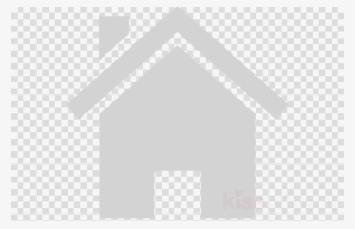 White Home Icon Transparent Png Clipart Computer Icons - Clip Art