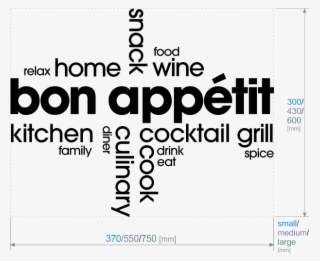 Colours Available - - Food Wall Design Quotes