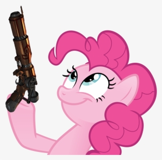 Caster Gun, Look What Pinkie Found, Outlaw Star, Pinkie - Pinkie Pie With A Gun