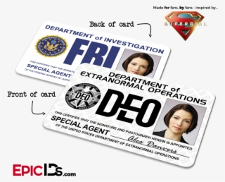 Department Of Extranormal Operations 'supergirl' Special - Alex Danvers Deo Badge