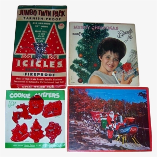 Four 1960's Classic Christmas Collectibles, Puzzle, - Rockin' Around The Christmas Tree