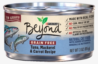 Beyond® Gravy Grain Free Tuna, Mackerel & Carrot Recipe - Purina Beyond Cat Food