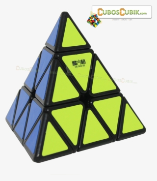 Cuberspeed Qiyi X-man Bell Magnetic Pyraminx Black