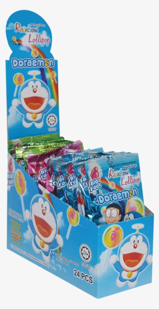 Big Foot Rainbow Doraemon Lollipop - Bigfoot