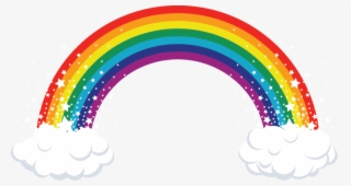 الوان قوس قزح - Rainbow Cake Topper Printable
