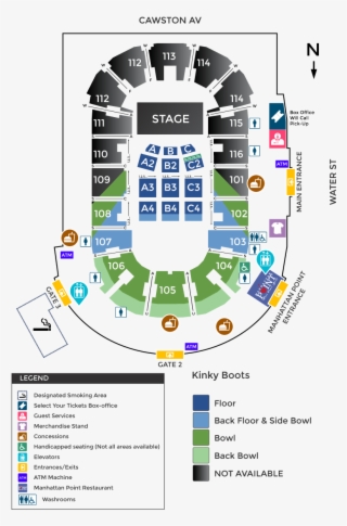 Kinky Boots, The Smash Hit Musical That Brings Together - Prospera Place Dierks Bentley Seating Chart