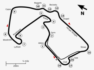 Silverstone Circuit - 1200x900 PNG Download - PNGkit