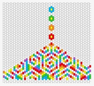 Rainbow Flowers And Spirals - Catchingyourclouds