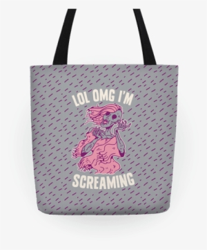 Lol Omg I'm Screaming Tote Bag - Chemistry Bag