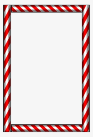 Collection Of Border High Quality Free - Candy Cane Clip Art Borders
