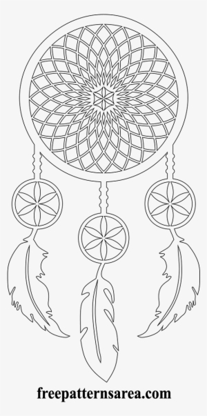 Vector Meaning Of And Printable Vector Pattern Craft - Dream Catcher Template