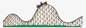 Vector Royalty Free Library Pencil And In Color - Roller Coaster Track Clipart