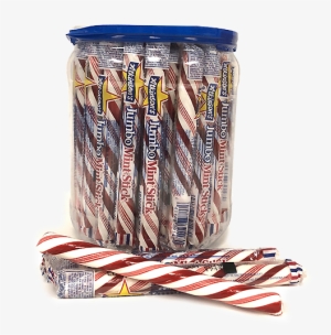 Jumbo Cool Peppermint Candy Sticks - Peppermint