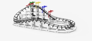 Lego®-compatible Little Dipper Roller Coaster