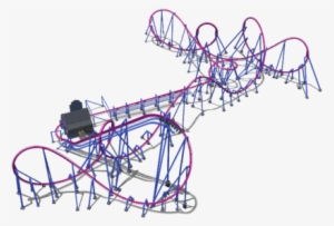 Banshee Track Layout - Banshee Roller Coaster Height