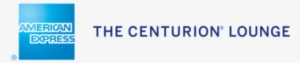 American Express The Centurion Lounge - Amex Centurion Lounge Logo