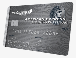 The Malaysia Airlines American Express Platinum Business - Maybank American Express Platinum