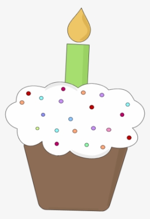 Fun Birthday Cupcake Clip Art - Months Of The Year On Cupcakes