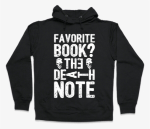 The Death Note Hooded Sweatshirt - Pupcake Hoodie: Funny Hoodie From Lookhuman. Funny