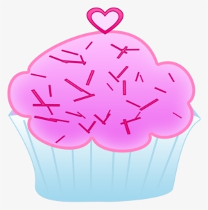 February Clipart Cupcake - Cupcake Clipart Free