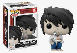 L With Cake Funko Pop Vinyl Figure - Funko L Death Note