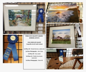 John Olsen , Gary Leake (1st Place 3d), Phyllis Drummond - Picture Frame