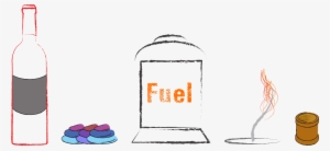 Wine Bottle Tiki Torches