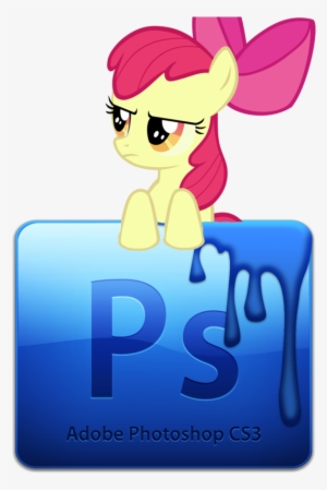 Mlp Logo, Adobe, Hop Cs3 By Golden, Fly On Deviant - Adobe Photoshop Cs3 Logo