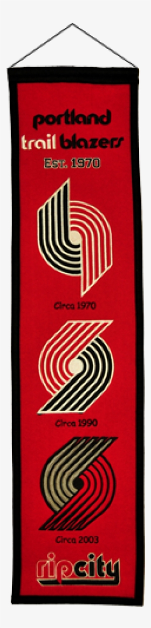 Portland Trail Blazers Heritage Banner