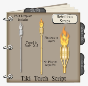 Tiki Torch - Pahu Drum