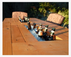 Diy Tiki Torch - Built In Bar Wood Outdoor