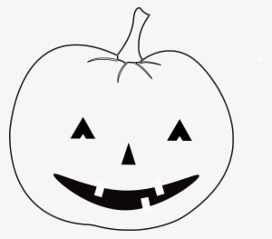 Free Halloween Outline Clip Art - Jack O Lantern Outline Png