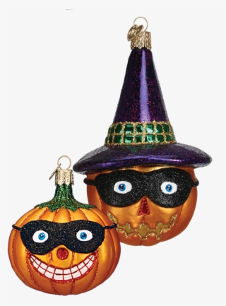 Masked Jack O'lantern Ornament - Jack-o'-lantern