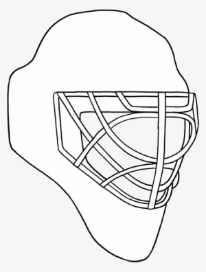 Hockey Helmet Logo Goalie