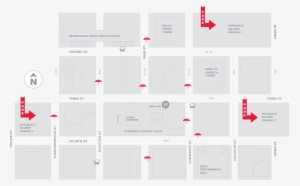 Sundance Square Parking - Diagram