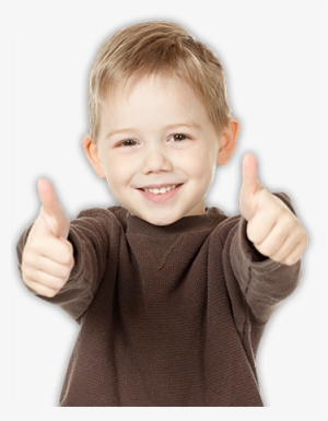 Little Boy Giving The Thumbs Up - Boy With Thumbs Up