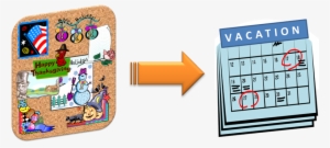 Holiday Board To Vacation Calendar - Agitator