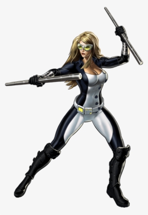Mockingbird-b Portrait Art - Marvel Avengers Alliance Mockingbird