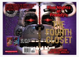 Check Out The Cover Of Five Nights At Freddy's Book - Fnaf Book The Fourth Closet