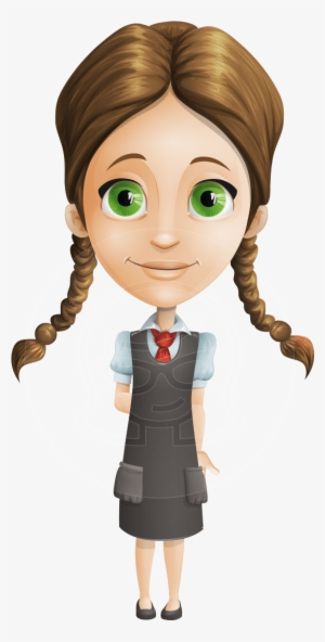 Jpg Library Stock Smart Schoolgirl Character Viola - Gloss Lamination Or Matt Lamination