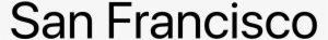 San Francisco Nameplate - Graphics