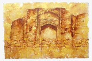 "qila" Neest O Naabood - Painting
